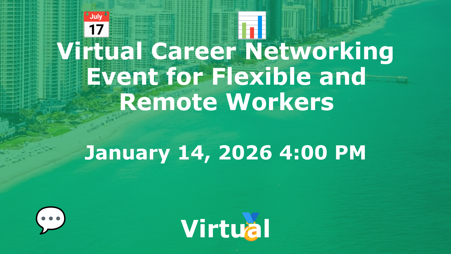 Virtual Career Networking Event for Flexible and Remote Workers event image